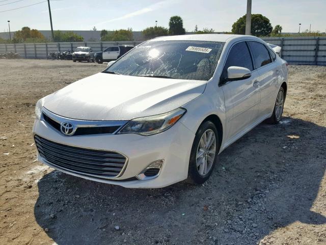4T1BK1EB6DU033288 - 2013 TOYOTA AVALON BAS WHITE photo 2