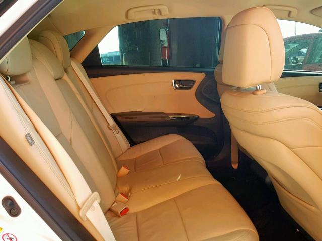 4T1BK1EB6DU033288 - 2013 TOYOTA AVALON BAS WHITE photo 6