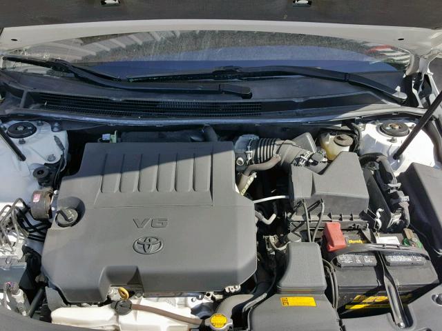 4T1BK1EB6DU033288 - 2013 TOYOTA AVALON BAS WHITE photo 7