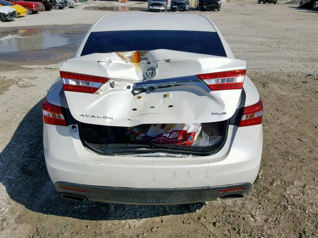 4T1BK1EB6DU033288 - 2013 TOYOTA AVALON BAS WHITE photo 9