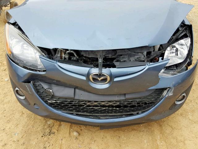 JM1DE1LY2E0183029 - 2014 MAZDA MAZDA2 TOU BLUE photo 7