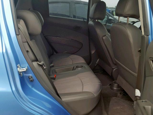 KL8CB6S9XEC494565 - 2014 CHEVROLET SPARK LS BLUE photo 6