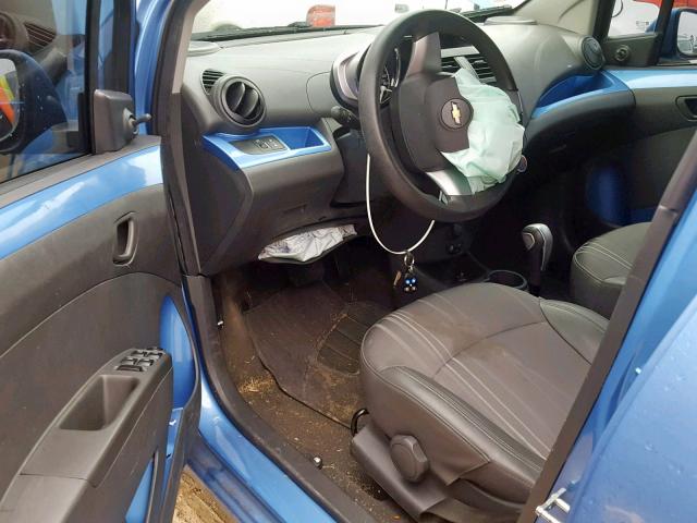 KL8CB6S9XEC494565 - 2014 CHEVROLET SPARK LS BLUE photo 9