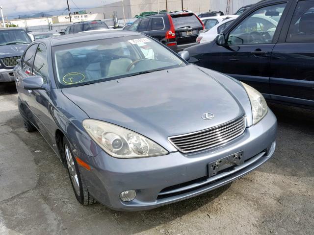 JTHBA30G155128955 - 2005 LEXUS ES 330 BLUE photo 1