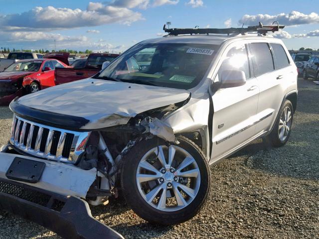 1J4RR4GG8BC678823 - 2011 JEEP GRAND CHER SILVER photo 2