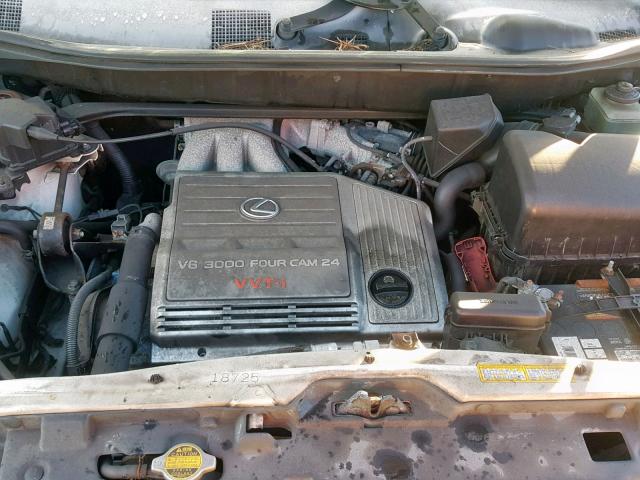 JT6GF10U7Y0056946 - 2000 LEXUS RX 300 CREAM photo 7