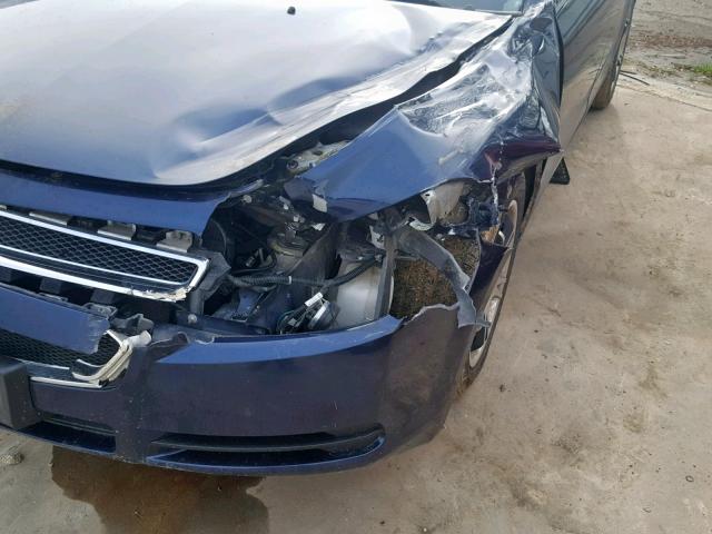 1G1ZB5E18BF344958 - 2011 CHEVROLET MALIBU LS BLUE photo 9