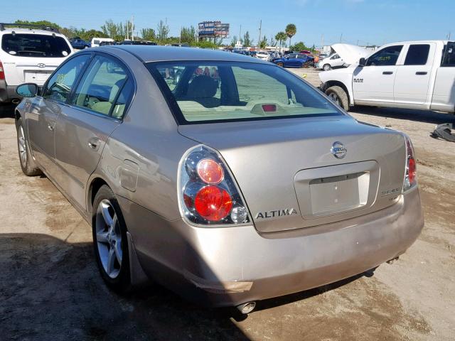 1N4BL11D66C266949 - 2006 NISSAN ALTIMA SE GOLD photo 3