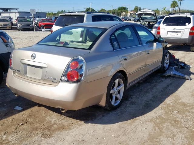 1N4BL11D66C266949 - 2006 NISSAN ALTIMA SE GOLD photo 4