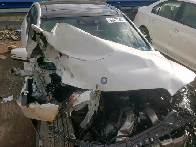 WDDHF9BB2EA998843 - 2014 MERCEDES-BENZ E 550 4MAT WHITE photo 7