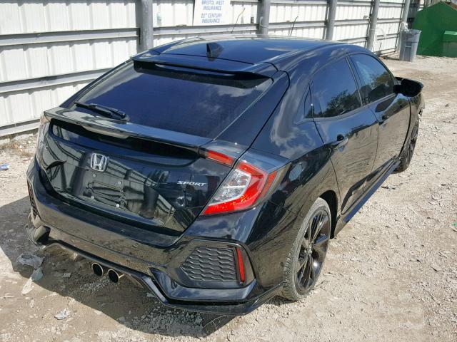 SHHFK7H40HU223204 - 2017 HONDA CIVIC SPOR BLACK photo 4