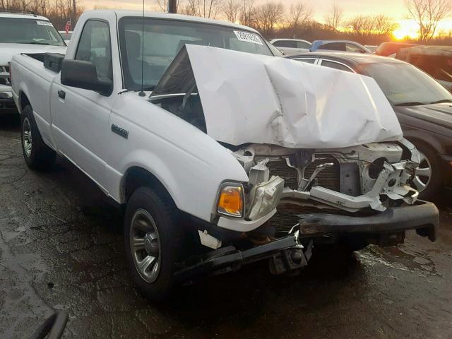 1FTKR1ADXAPA26684 - 2010 FORD RANGER WHITE photo 1