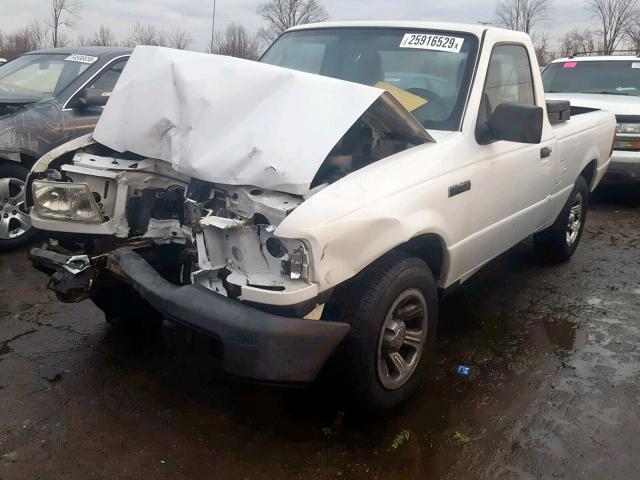 1FTKR1ADXAPA26684 - 2010 FORD RANGER WHITE photo 2