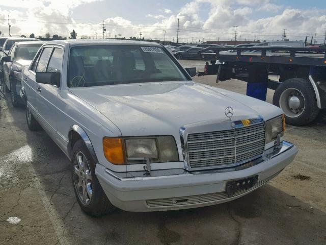 WDBCA35E8MA584307 - 1991 MERCEDES-BENZ 420 SEL WHITE photo 1