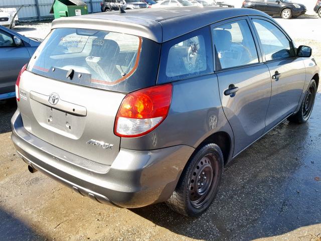 2T1KR32E84C211533 - 2004 TOYOTA COROLLA MA GRAY photo 4