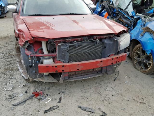 2B3KA33V79H628856 - 2009 DODGE CHARGER SX RED photo 9