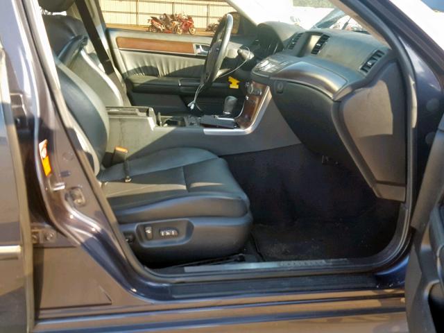 JNKBY01FX9M750143 - 2009 INFINITI M45 BLACK photo 5