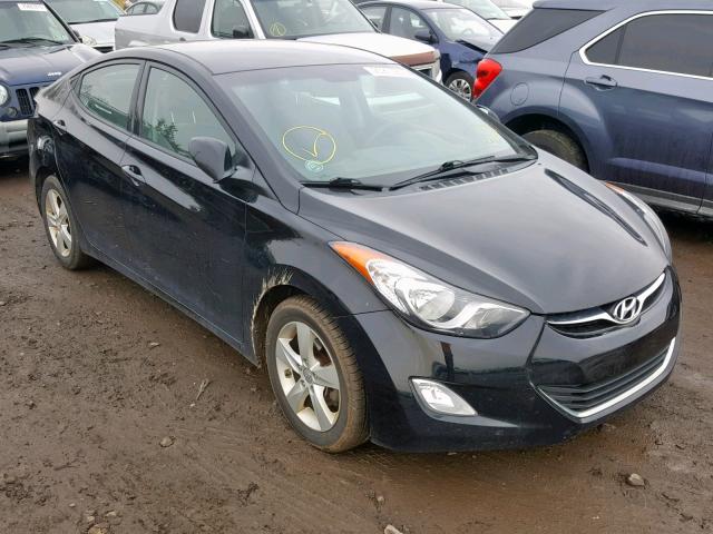 KMHDH4AE4DU716549 - 2013 HYUNDAI ELANTRA GL BLACK photo 1