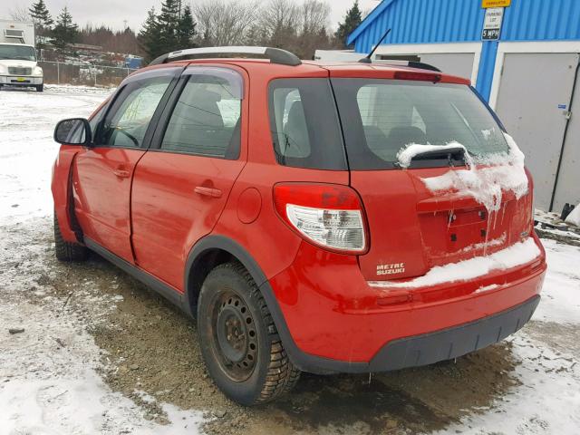 JS2YB417X85100143 - 2008 SUZUKI SX4 TOURIN RED photo 3