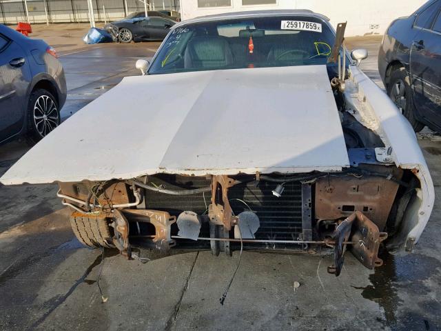 1G2AT87A4BL109236 - 1981 PONTIAC FIREBIRD E WHITE photo 9