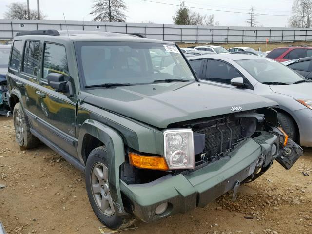 1J8HG48P67C690572 - 2007 JEEP COMMANDER 绿色 照片 1