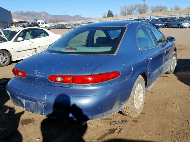 1MEFM53SXXA635450 - 1999 MERCURY SABLE LS BLUE photo 4