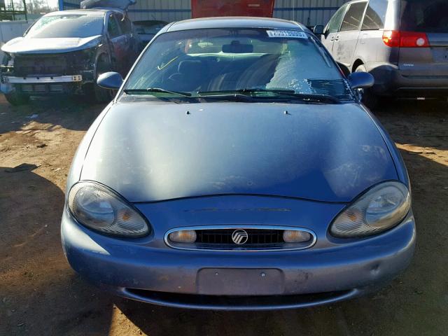 1MEFM53SXXA635450 - 1999 MERCURY SABLE LS BLUE photo 9