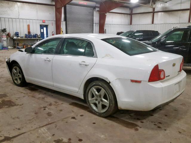 1G1ZA5EU8BF375415 - 2011 CHEVROLET MALIBU LS WHITE photo 3