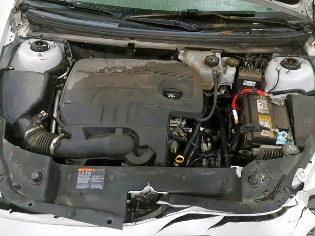 1G1ZA5EU8BF375415 - 2011 CHEVROLET MALIBU LS WHITE photo 7