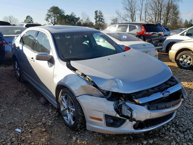 3FAHP0KC7AR301653 - 2010 FORD FUSION SPO SILVER photo 1