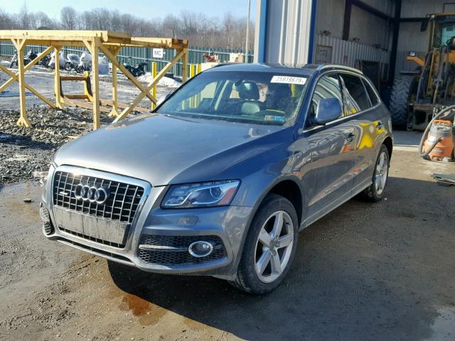 WA1WKAFP8CA105831 - 2012 AUDI Q5 PRESTIG GRAY photo 2