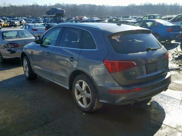 WA1WKAFP8CA105831 - 2012 AUDI Q5 PRESTIG GRAY photo 3