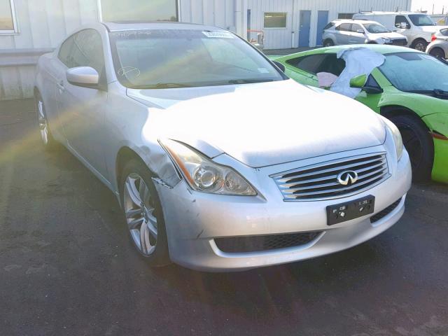 JN1CV6EL7AM153220 - 2010 INFINITI G37 SILVER photo 1