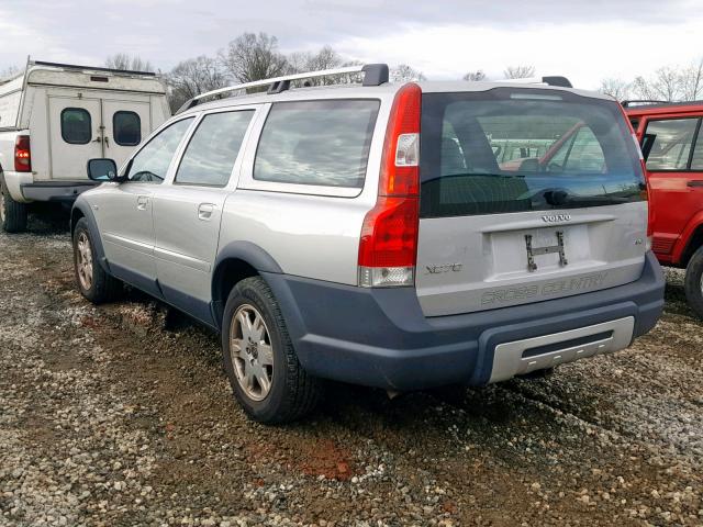 YV1SZ592951189016 - 2005 VOLVO XC70 SILVER photo 3