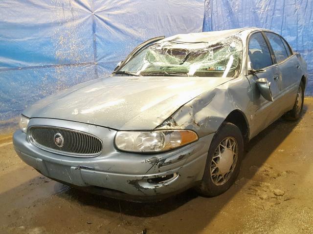 1G4HR54K53U207591 - 2003 BUICK LESABRE LI BLUE photo 2