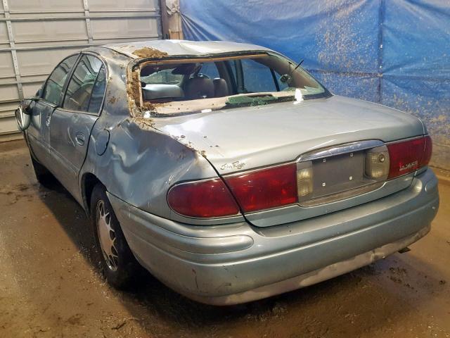 1G4HR54K53U207591 - 2003 BUICK LESABRE LI BLUE photo 3