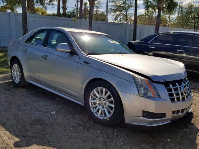 1G6DE5E50D0133631 - 2013 CADILLAC CTS LUXURY SILVER photo 1