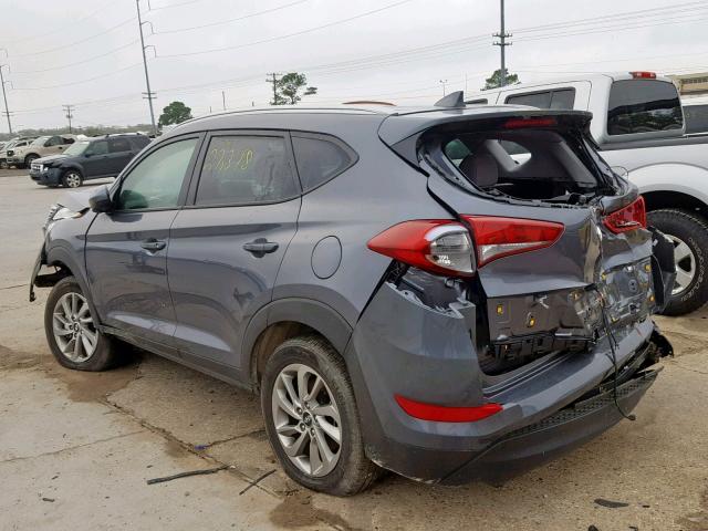 KM8J33A40JU619945 - 2018 HYUNDAI TUCSON LIM GRAY photo 3