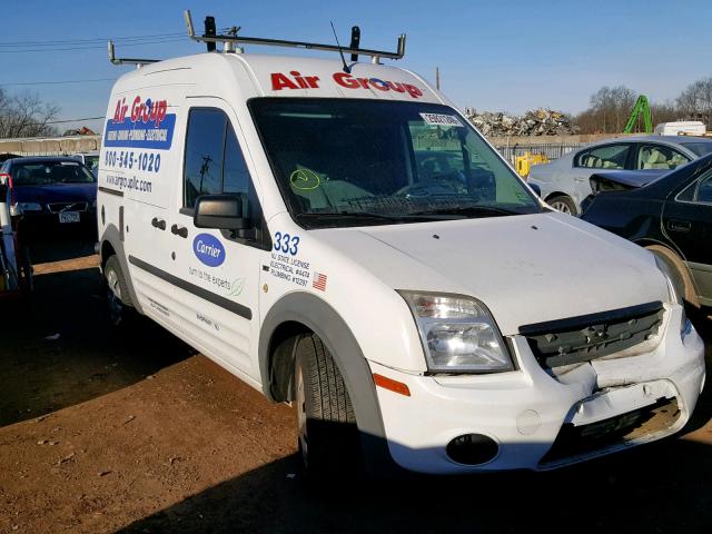 NM0LS7DN1DT146690 - 2013 FORD TRANSIT CO WHITE photo 1