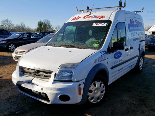 NM0LS7DN1DT146690 - 2013 FORD TRANSIT CO WHITE photo 2