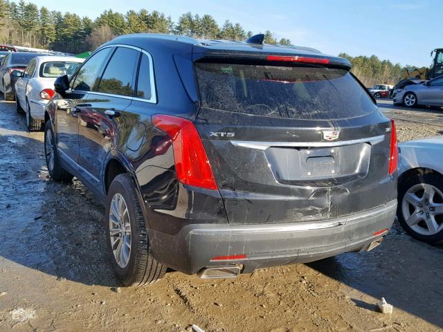 1GYKNBRS3HZ196530 - 2017 CADILLAC XT5 LUXURY BLACK photo 3