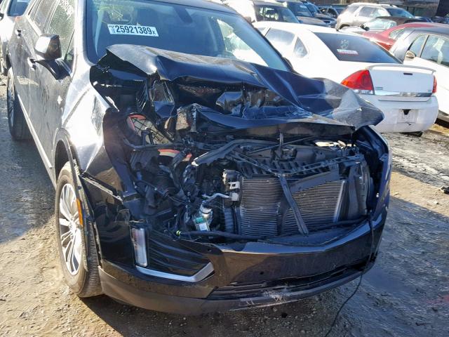 1GYKNBRS3HZ196530 - 2017 CADILLAC XT5 LUXURY BLACK photo 9