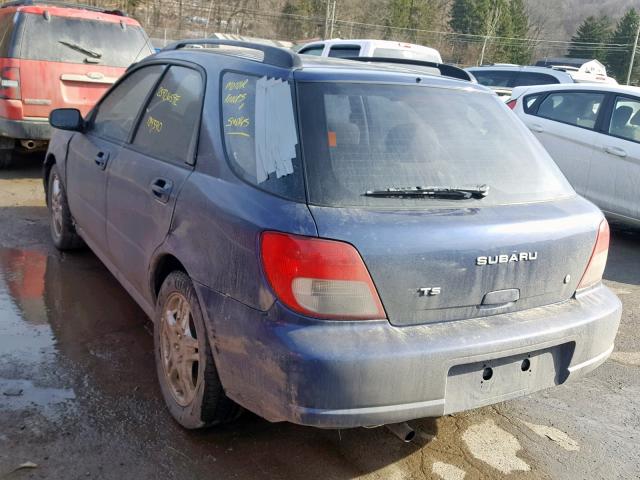 JF1GG65572G827799 - 2002 SUBARU IMPREZA TS BLUE photo 3