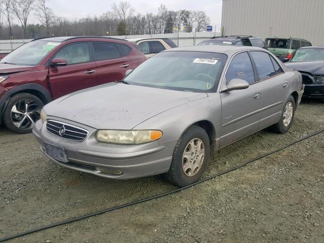 2G4WB52K6X1623262 - 1999 BUICK REGAL LS GRAY photo 2