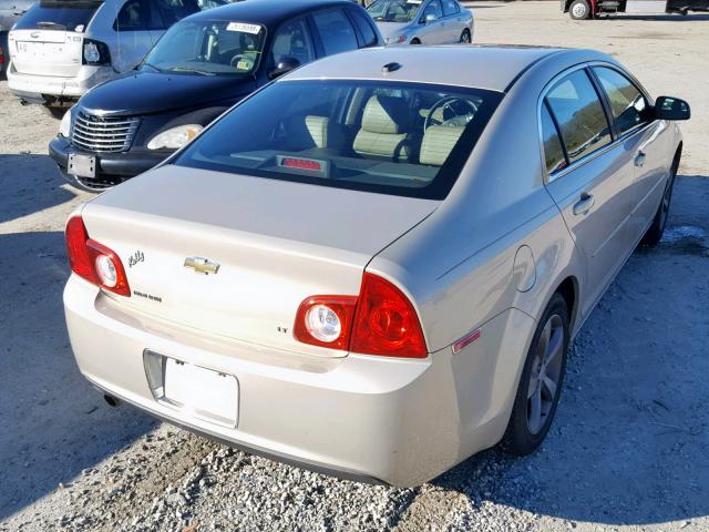 1G1ZJ57B494184124 - 2009 CHEVROLET MALIBU 2LT TAN photo 4