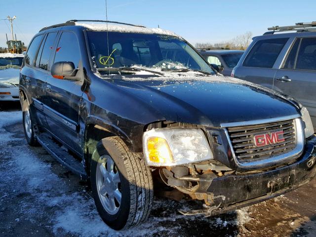 1GKDT13SX42183059 - 2004 GMC ENVOY BLACK photo 1