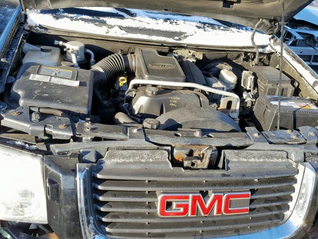 1GKDT13SX42183059 - 2004 GMC ENVOY BLACK photo 7