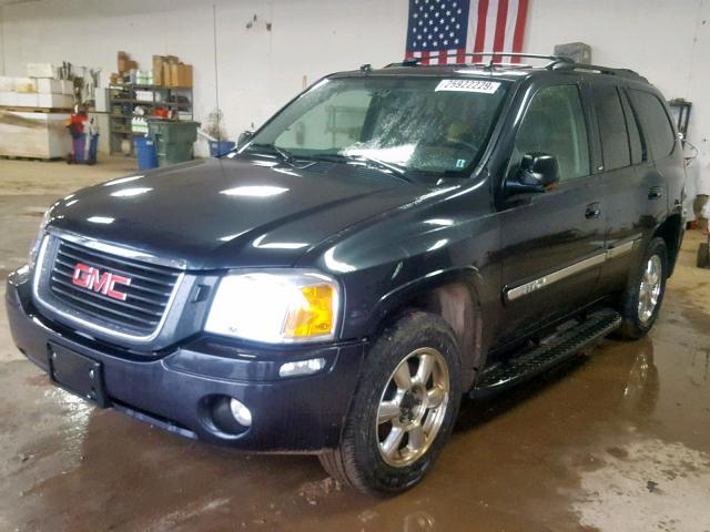 1GKDT13SX52331759 - 2005 GMC ENVOY BLACK photo 2