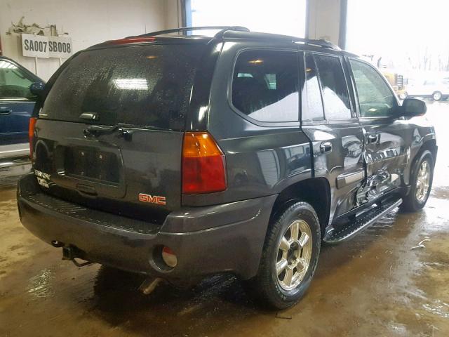 1GKDT13SX52331759 - 2005 GMC ENVOY BLACK photo 4