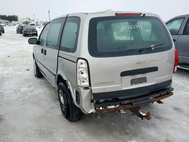 1GNDU23189D113939 - 2009 CHEVROLET UPLANDER L Gümüş foto 3